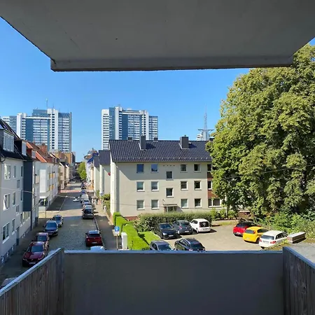 Fewo Am Deich 1 Zentral Mit Stadtblick Und Kontaktloser Check In Bremerhaven Exterior photo